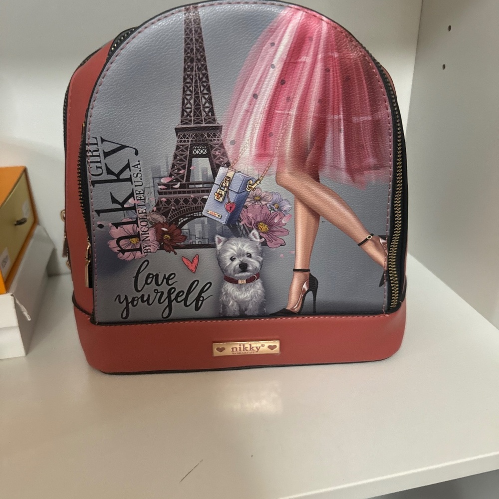 Nikki back packs and cross over